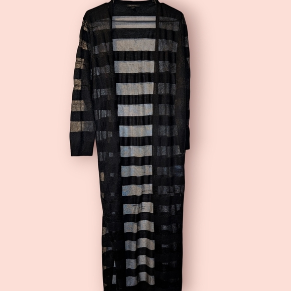 Armani Exchange Long Cardigan/Coverup - Picture 1 of 3